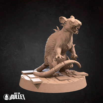 Graveyard Rat Minions Set | Bite The Bullet | 35mm Scale | Resin Printed Tabletop RPG Miniature Figures | DND | 5E