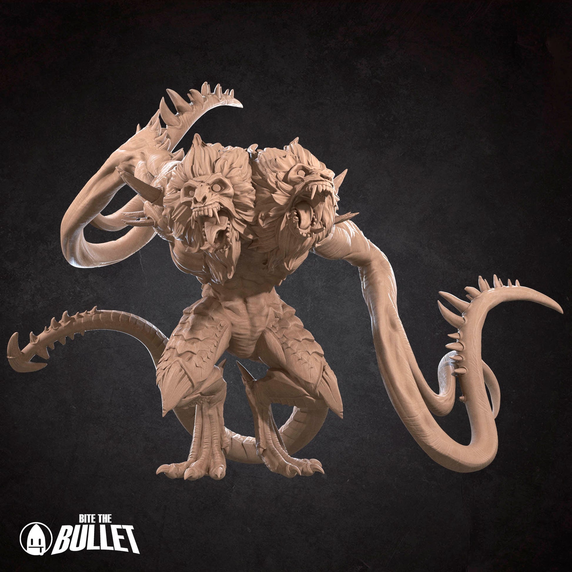 Demogorgon | Bite The Bullet | 35mm Scale | Resin Printed Tabletop RPG Miniature Figures | DND | 5E