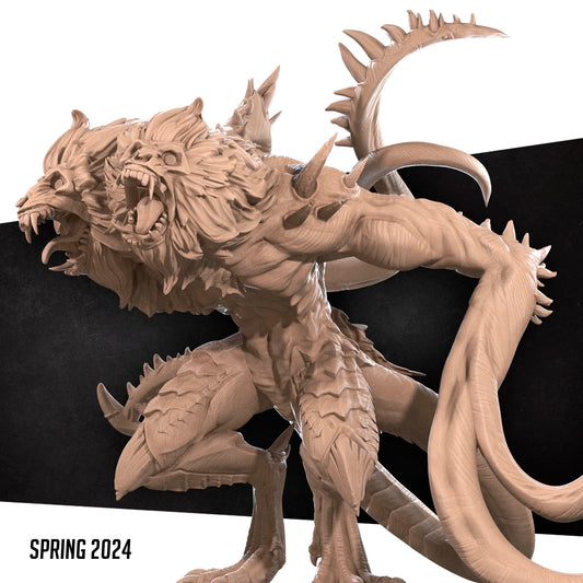Demogorgon | Bite The Bullet | 35mm Scale | Resin Printed Tabletop RPG Miniature Figures | DND | 5E