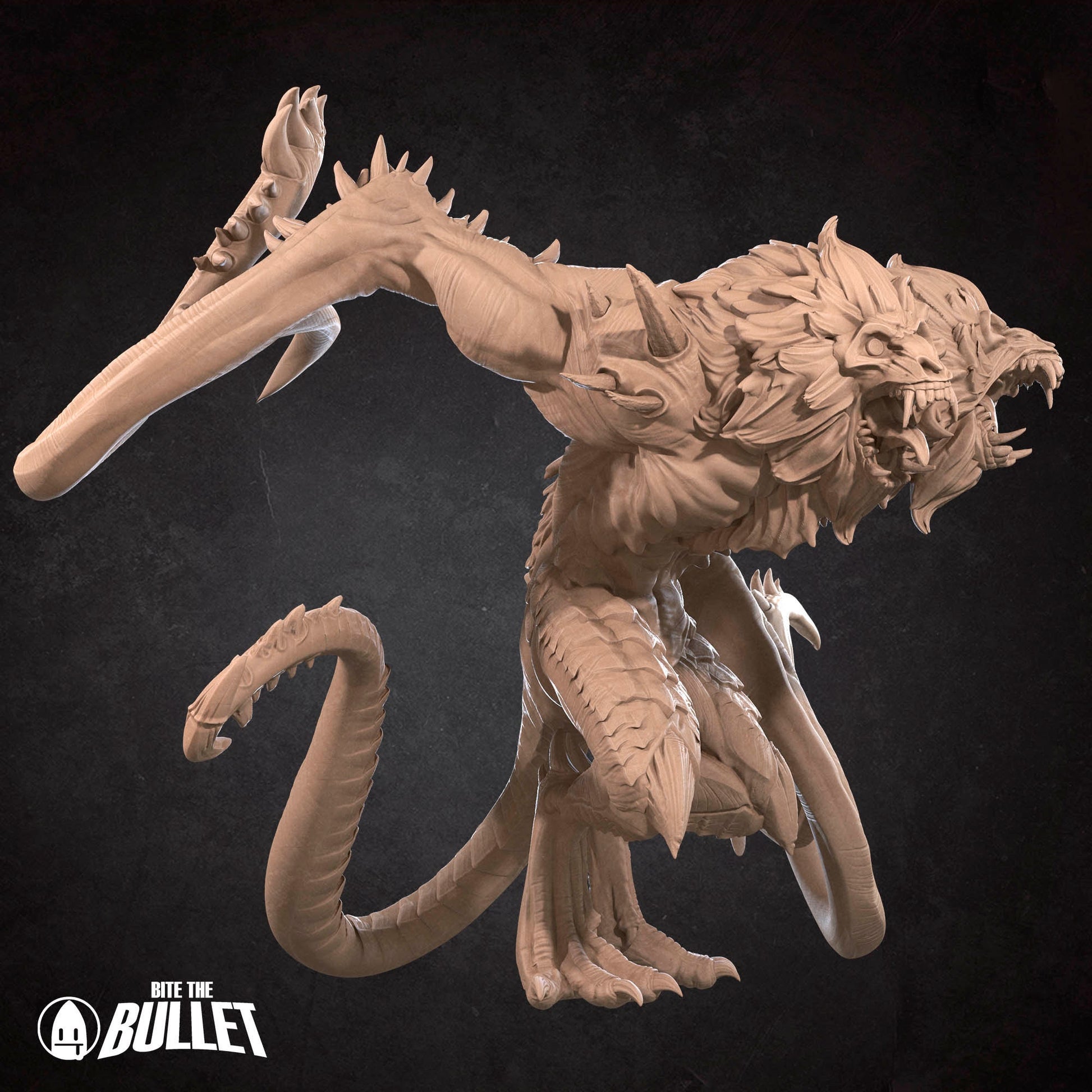Demogorgon | Bite The Bullet | 35mm Scale | Resin Printed Tabletop RPG Miniature Figures | DND | 5E