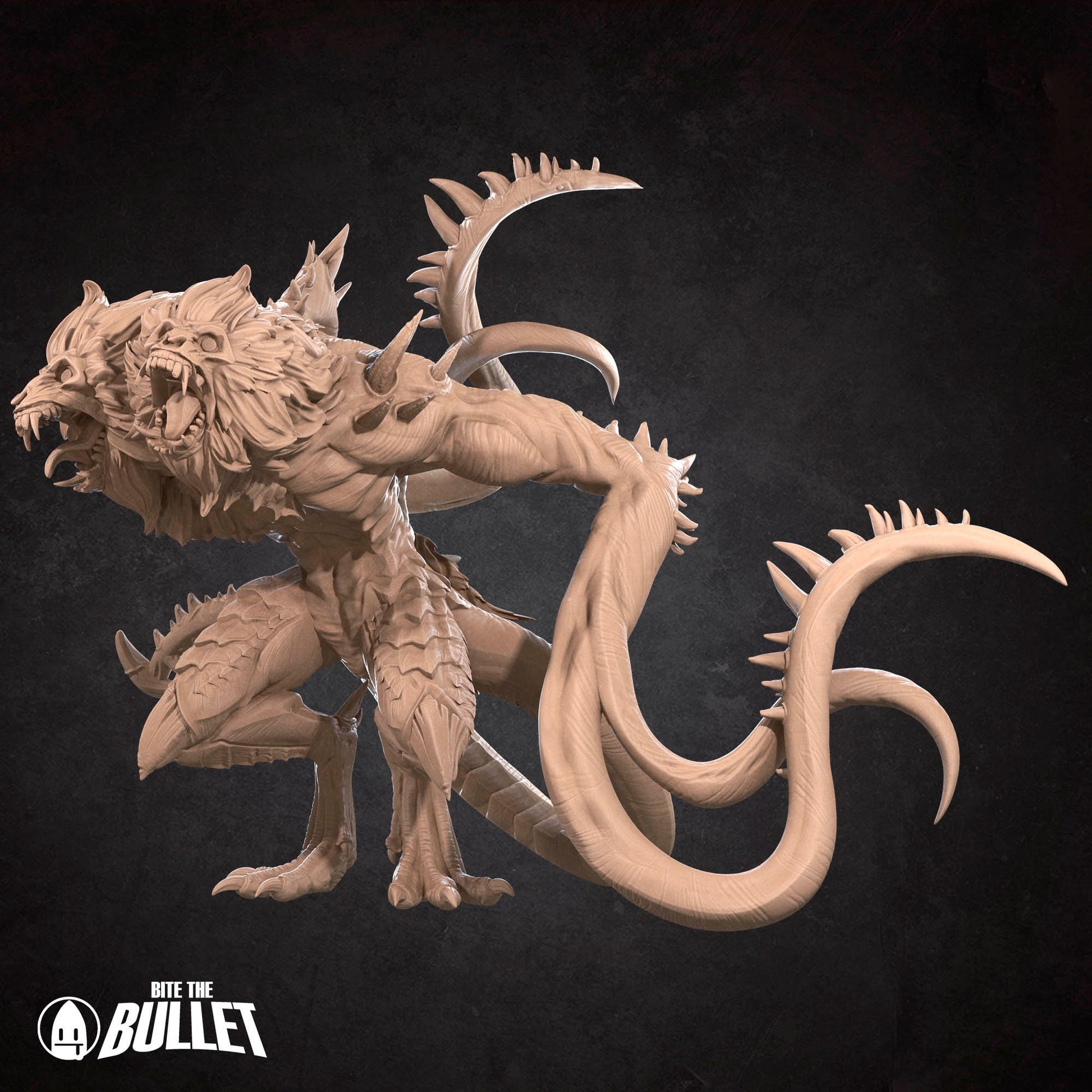 Demogorgon | Bite The Bullet | 35mm Scale | Resin Printed Tabletop RPG Miniature Figures | DND | 5E