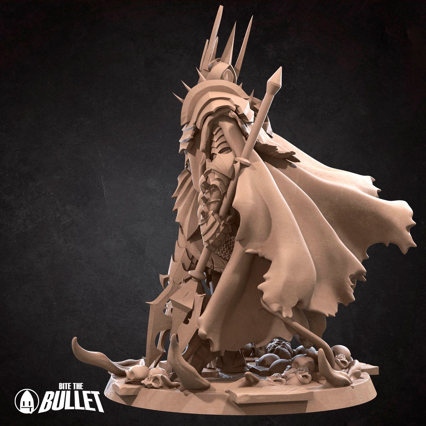 Dark Lord | Bite The Bullet | 35mm Scale | Resin Printed Tabletop RPG Miniature Figures | DND | 5E