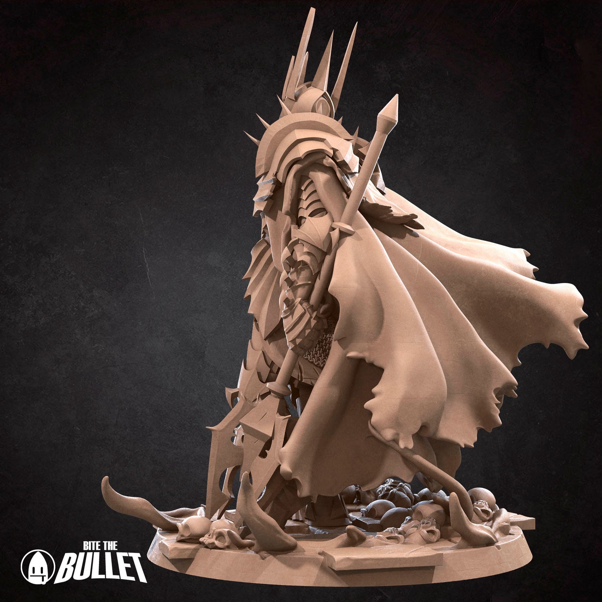 Dark Lord | Bite The Bullet | 35mm Scale | Resin Printed Tabletop RPG Miniature Figures | DND | 5E