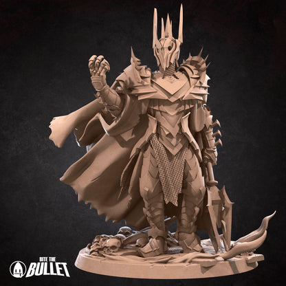 Dark Lord | Bite The Bullet | 35mm Scale | Resin Printed Tabletop RPG Miniature Figures | DND | 5E