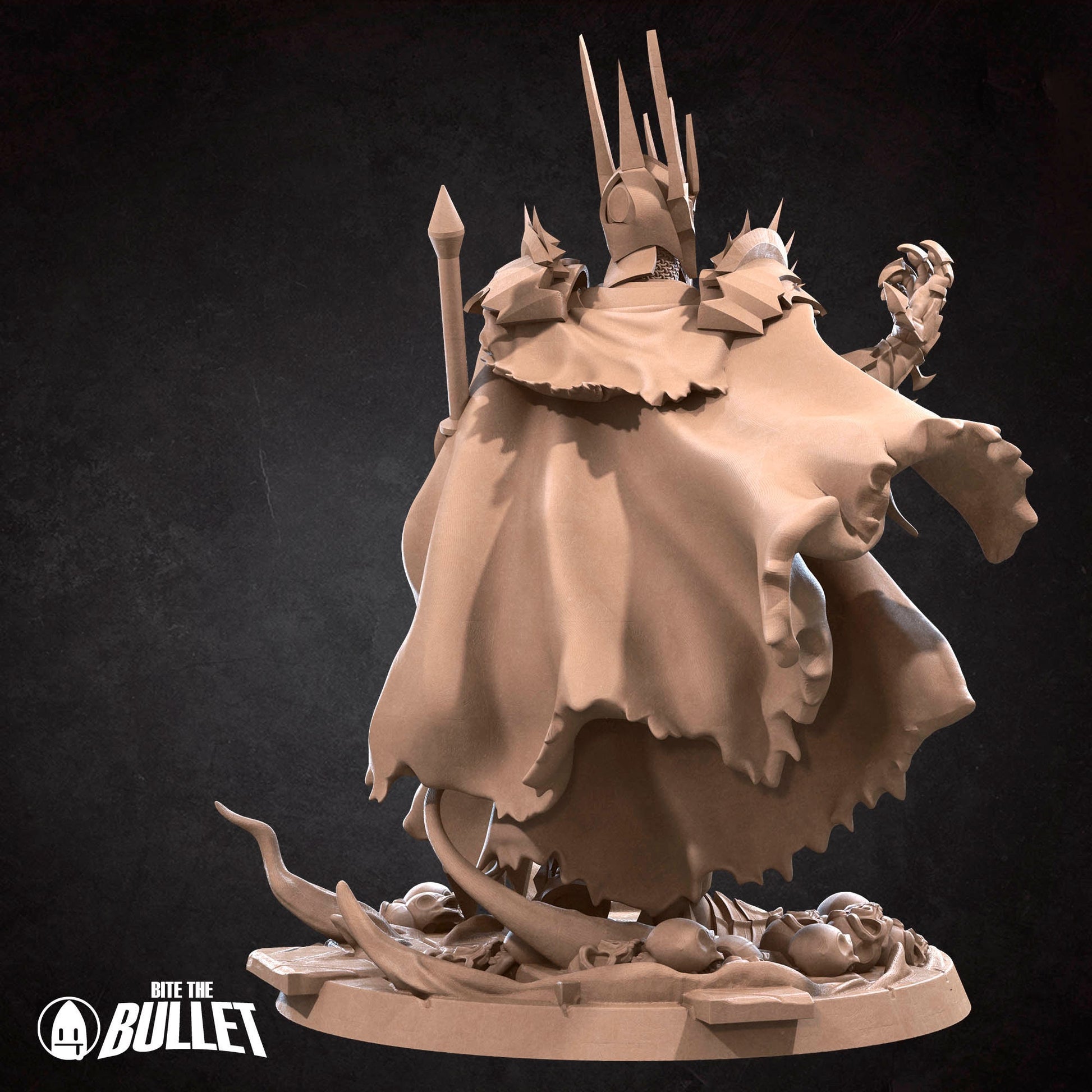Dark Lord | Bite The Bullet | 35mm Scale | Resin Printed Tabletop RPG Miniature Figures | DND | 5E