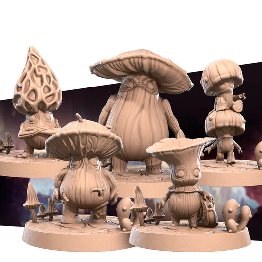 Marshland Minions Set | Bite The Bullet | 35mm Scale | Resin Printed Tabletop RPG Miniature Figures | DND | 5E