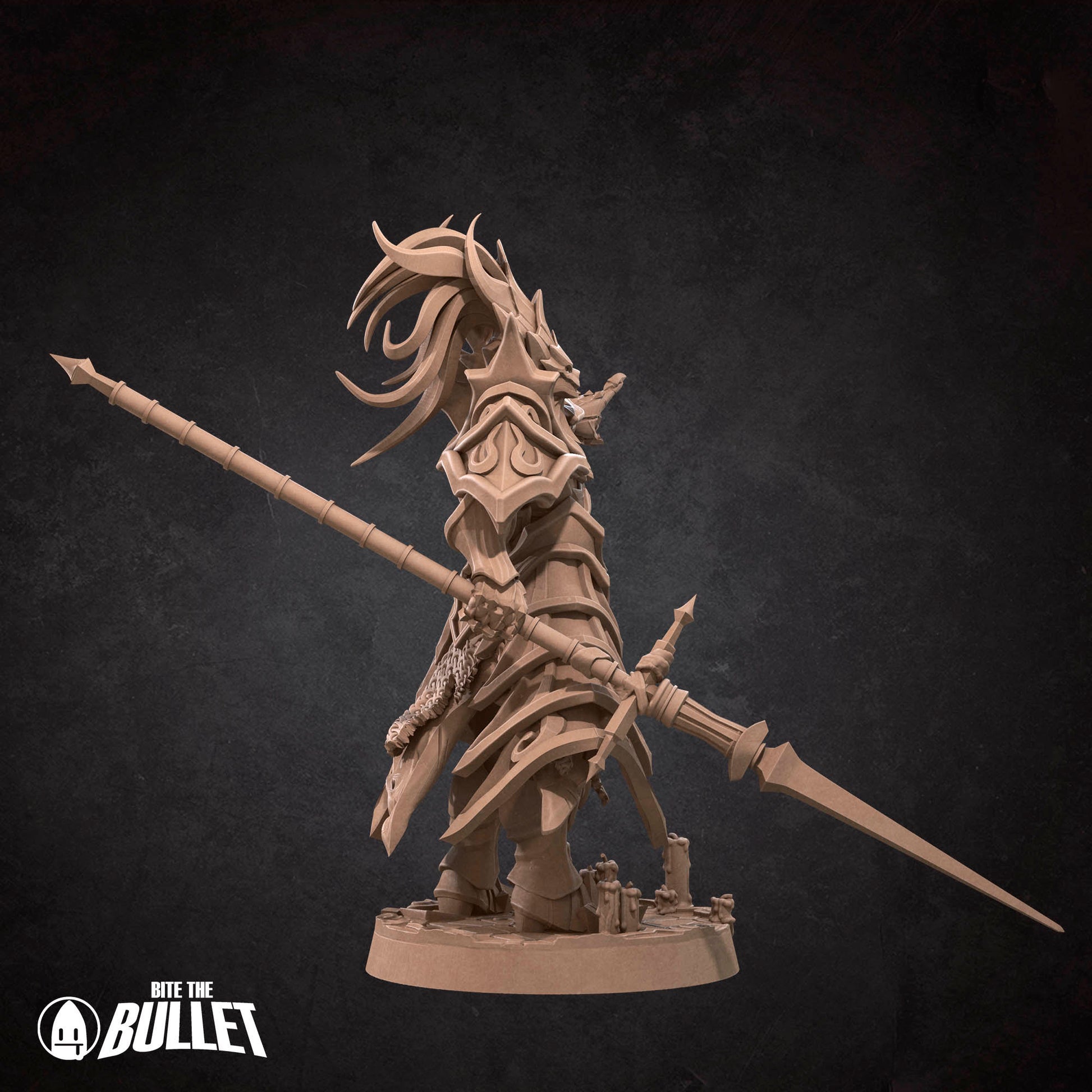 Leo The Dragon Slayer | Bite The Bullet | 35mm Scale | Resin Printed Tabletop RPG Miniature Figures | DND | 5E