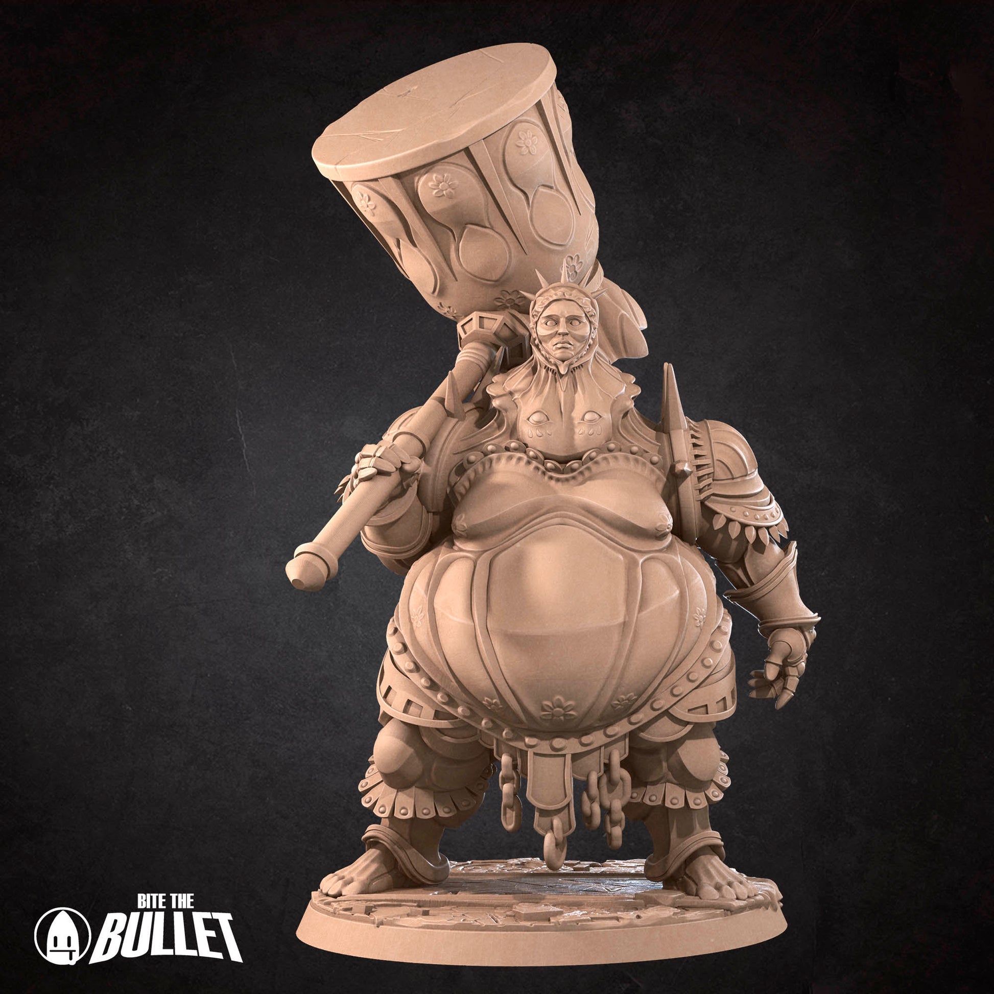 Hannibal The Executioner | Bite The Bullet | 35mm Scale | Resin Printed Tabletop RPG Miniature Figures | DND | 5E