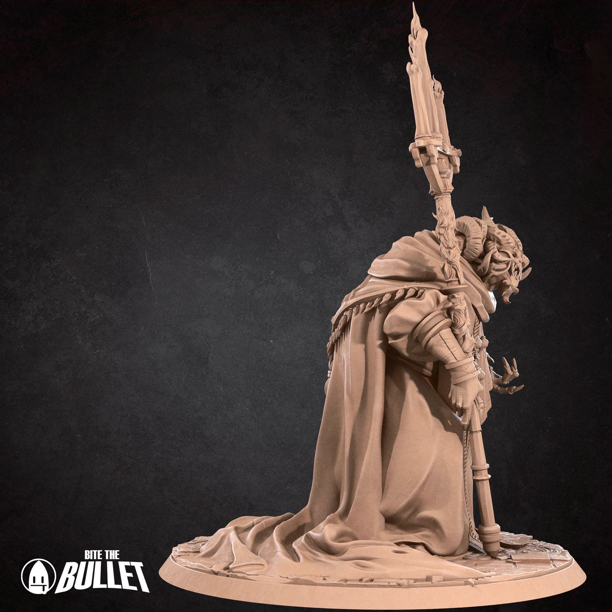 Moe The Lord Of Blood | Bite The Bullet | 35mm Scale | Resin Printed Tabletop RPG Miniature Figures | DND | 5E