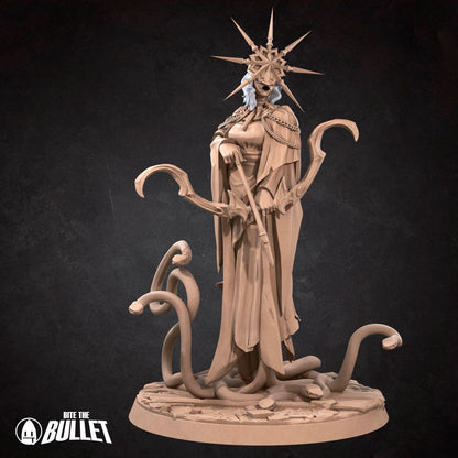 Gwen The Dark Sun | NSFW Option | Bite The Bullet | 35mm Scale | Resin Printed Tabletop RPG Miniature Figures | DND | 5E