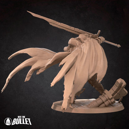 Gabriel The Slave Knight | Bite The Bullet | 35mm Scale | Resin Printed Tabletop RPG Miniature Figures | DND | 5E
