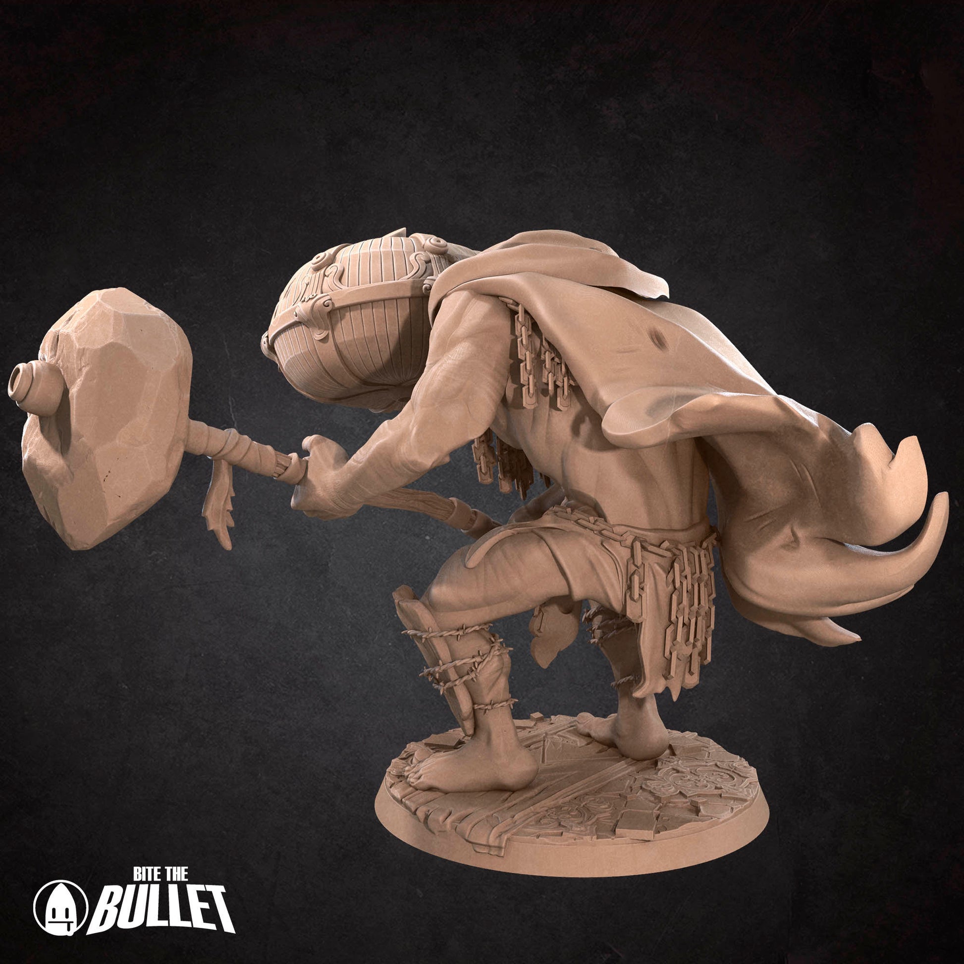 Mad Pumpkin | Bite The Bullet | 35mm Scale | Resin Printed Tabletop RPG Miniature Figures | DND | 5E
