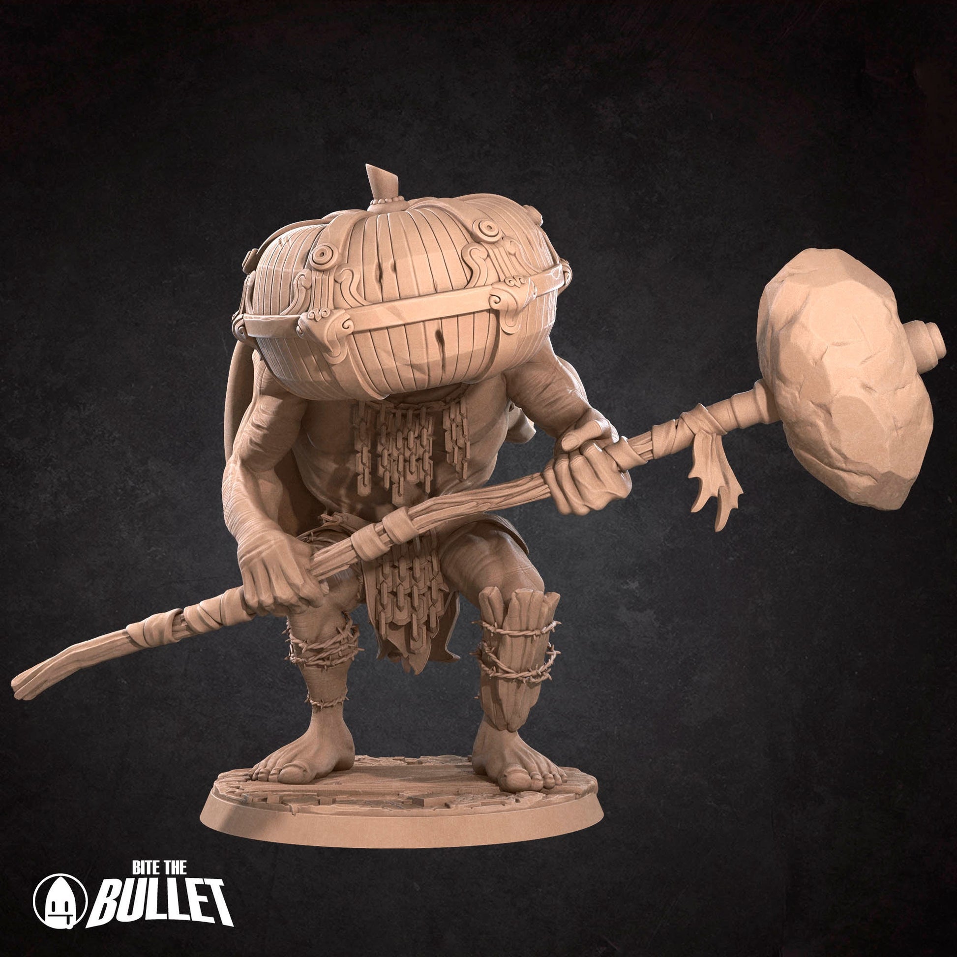 Mad Pumpkin | Bite The Bullet | 35mm Scale | Resin Printed Tabletop RPG Miniature Figures | DND | 5E