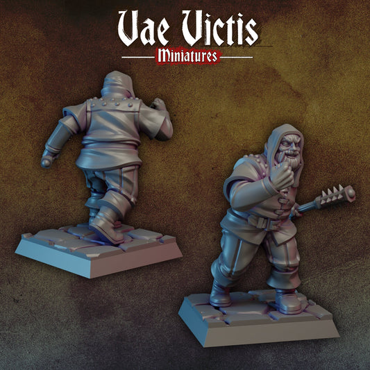Brawler | Vae Victis Miniatures | 32mm Scale Resin Printed Tabletop RPG Figures for Tabletop Roleplaying or Wargaming