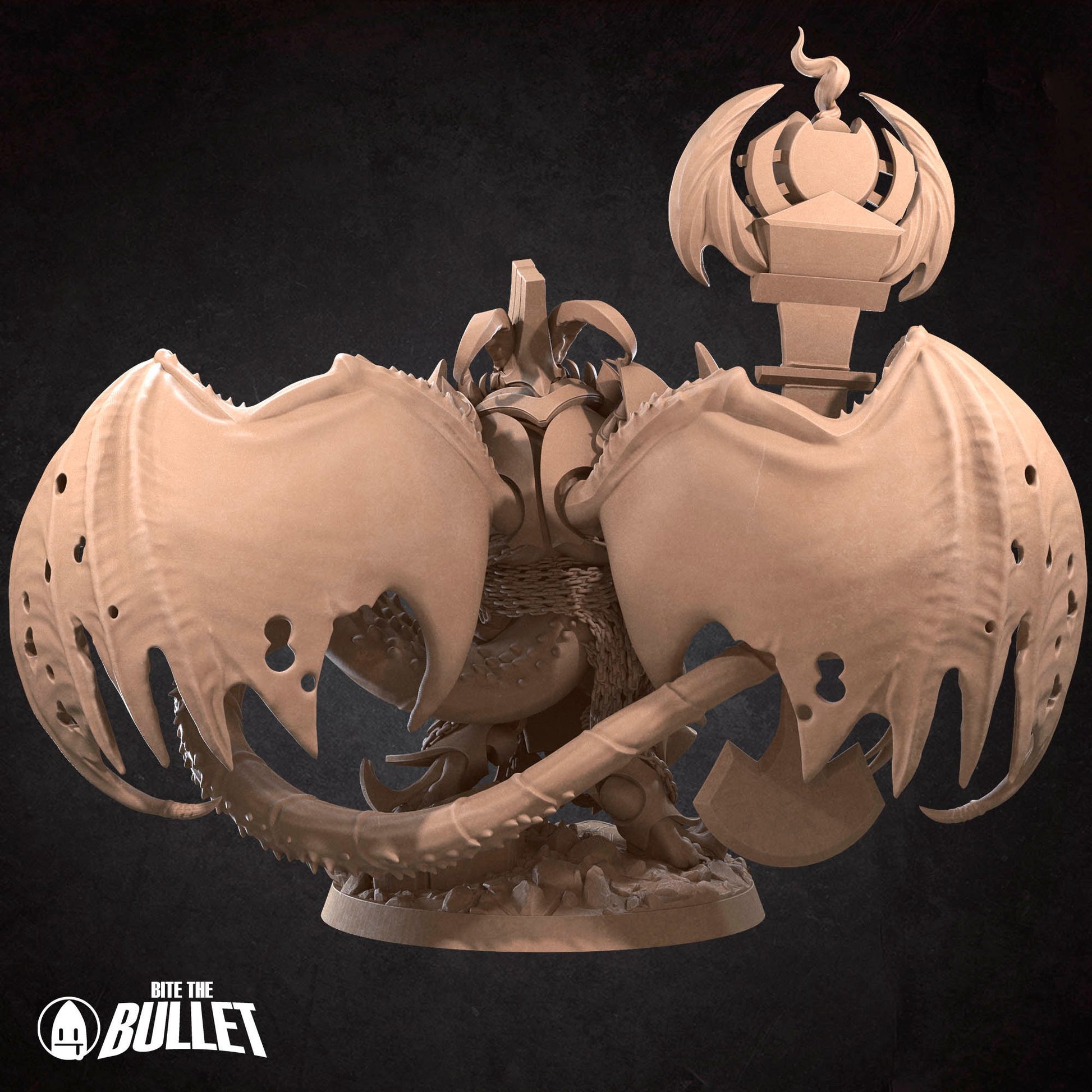 Fear Boss | Bite The Bullet | 35mm Scale | Resin Printed Tabletop RPG Miniature Figures | DND | 5E