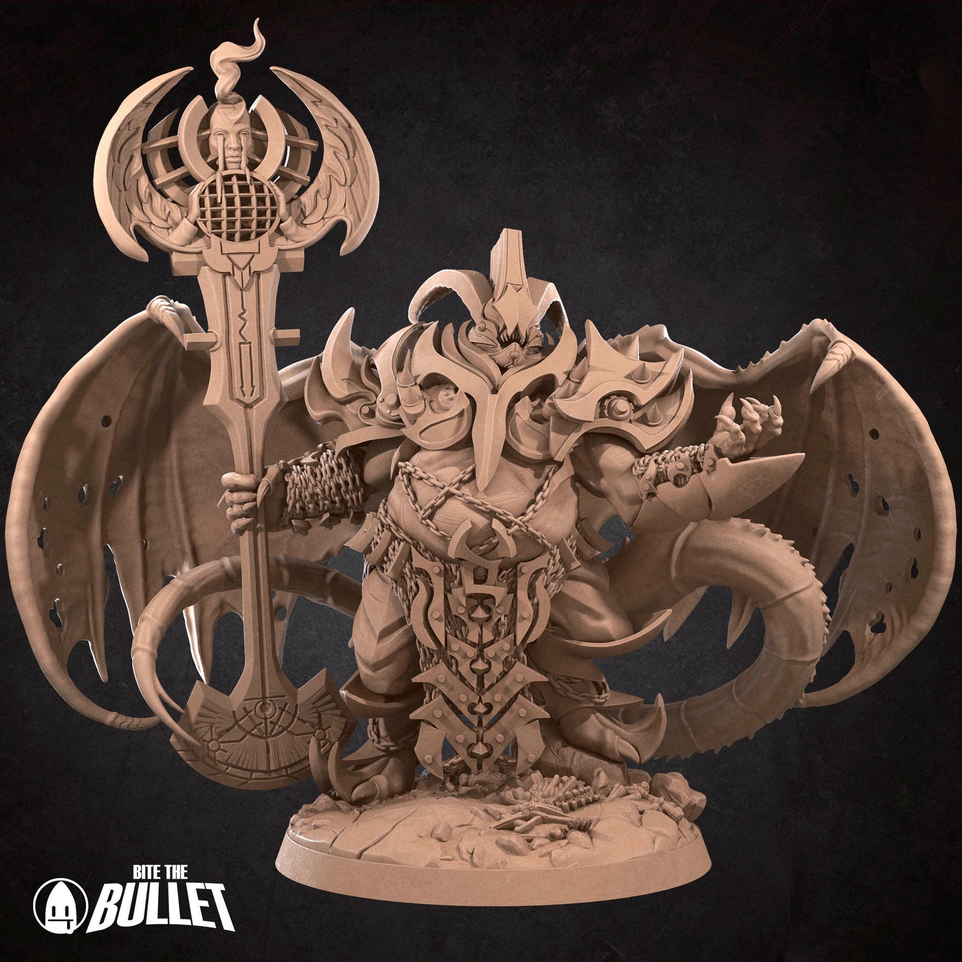 Fear Boss | Bite The Bullet | 35mm Scale | Resin Printed Tabletop RPG Miniature Figures | DND | 5E
