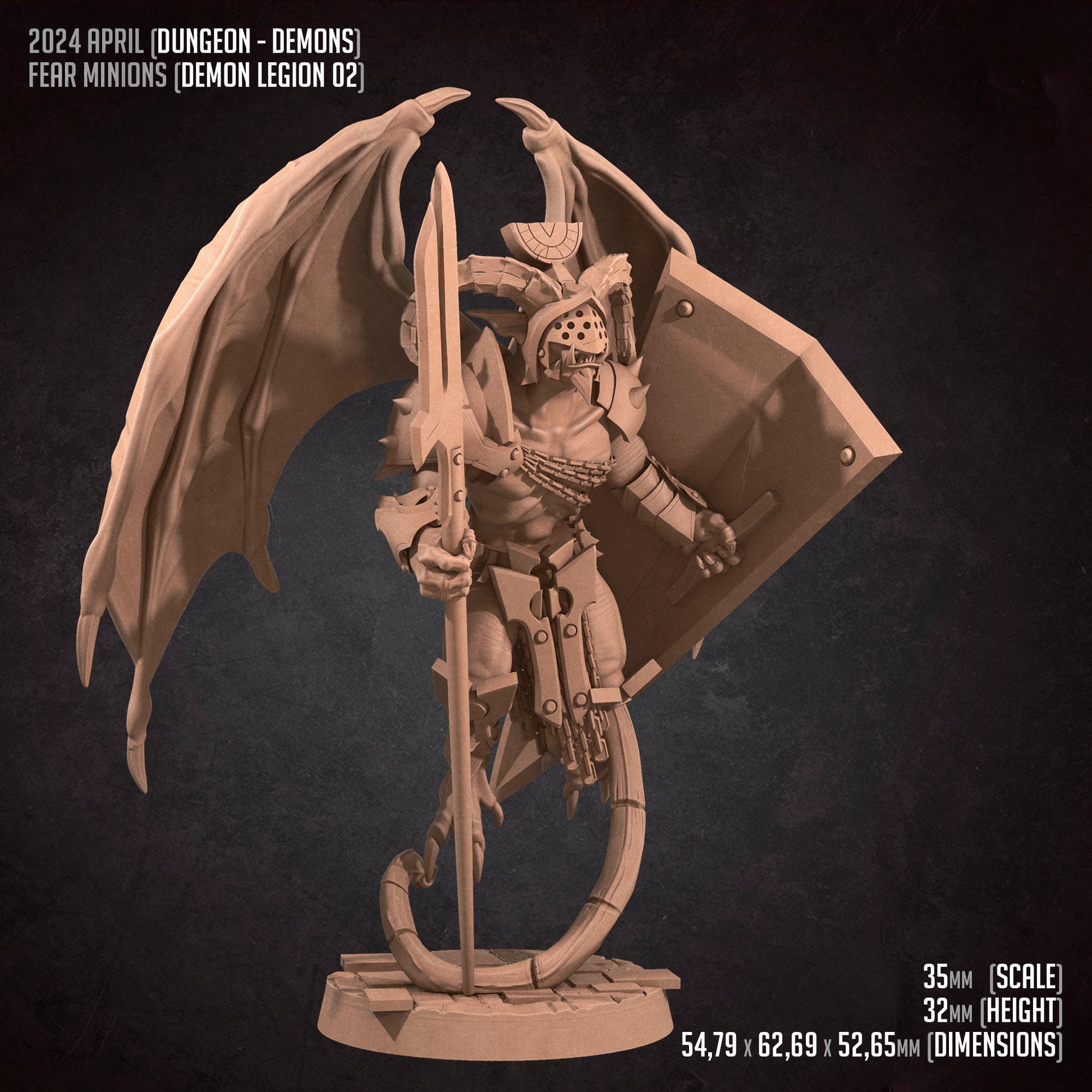 Fear Minions | Bite The Bullet | 35mm Scale | Resin Printed Tabletop RPG Miniature Figures | DND | 5E