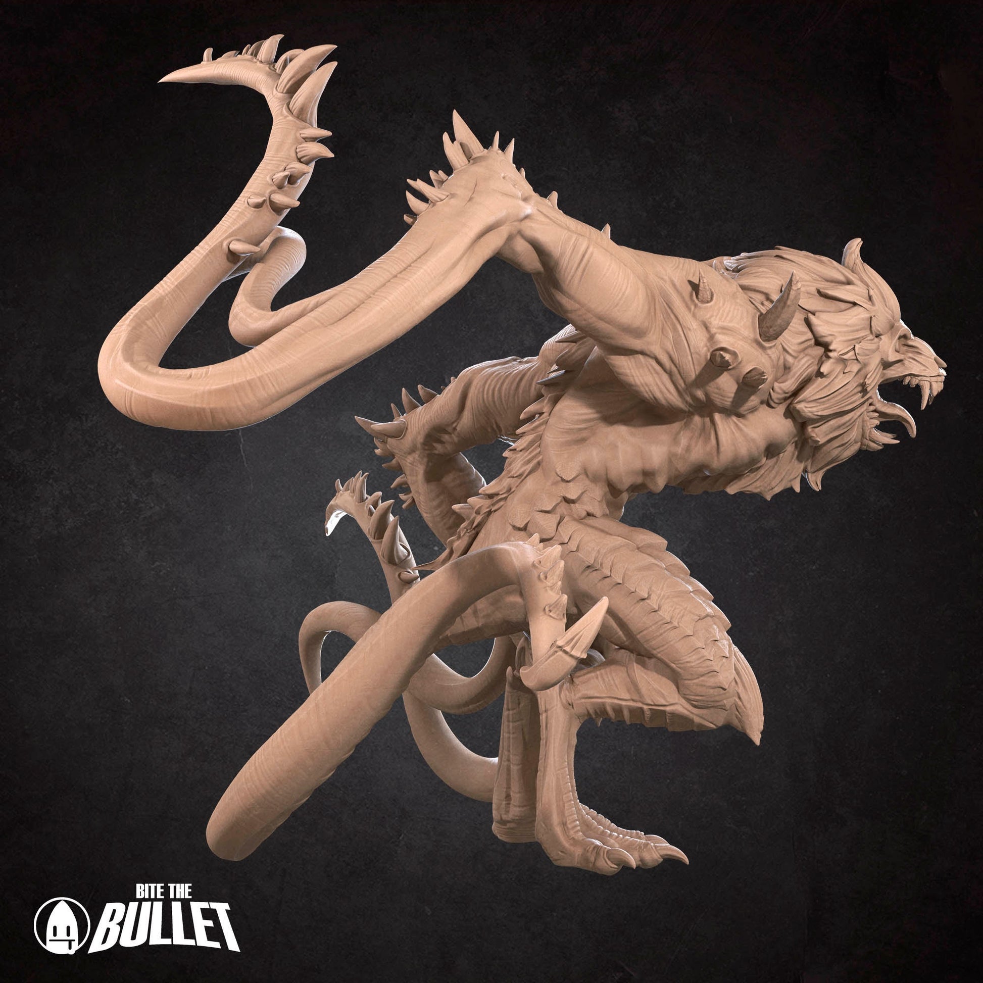 Demogorgon | Bite The Bullet | 35mm Scale | Resin Printed Tabletop RPG Miniature Figures | DND | 5E