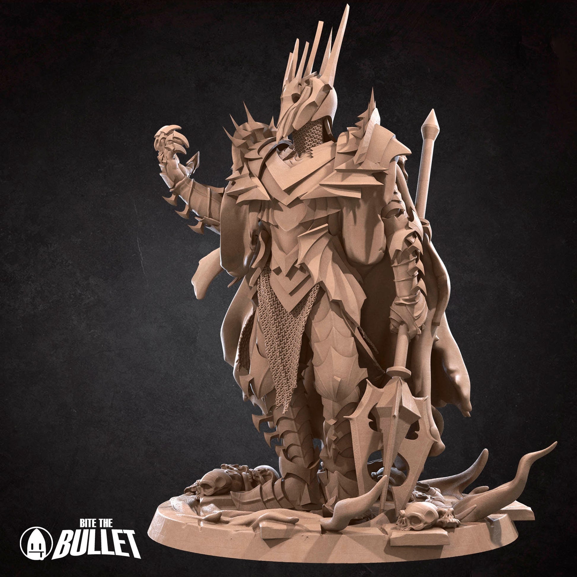 Dark Lord | Bite The Bullet | 35mm Scale | Resin Printed Tabletop RPG Miniature Figures | DND | 5E