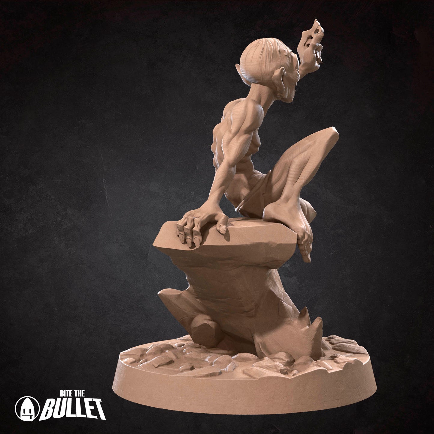 Ring Obsessed Creature | Bite The Bullet | 35mm Scale | Resin Printed Tabletop RPG Miniature Figures | DND | 5E