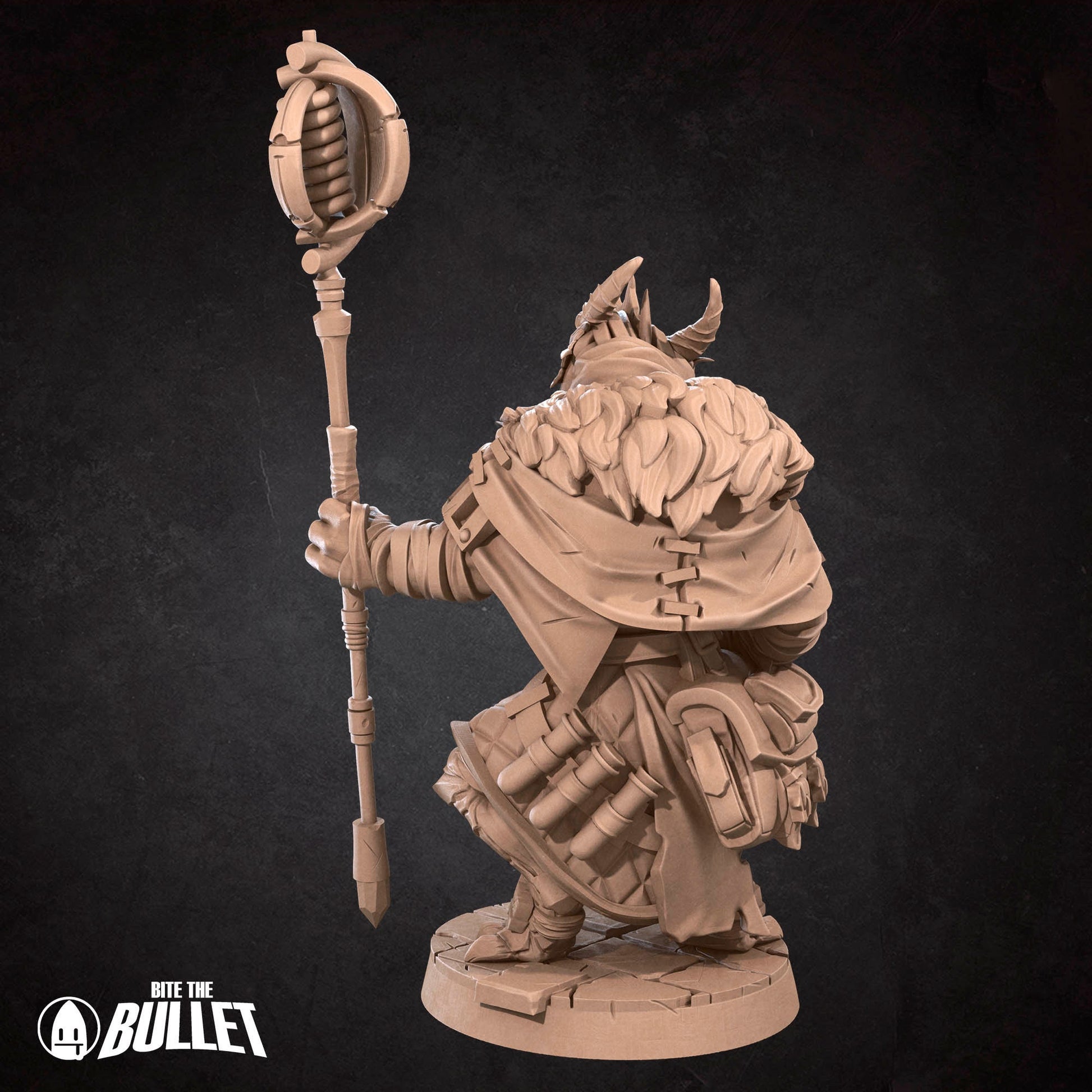 Dragonborn Artificer | Bite The Bullet | 35mm Scale | Resin Printed Tabletop RPG Miniature Figures | DND | 5E