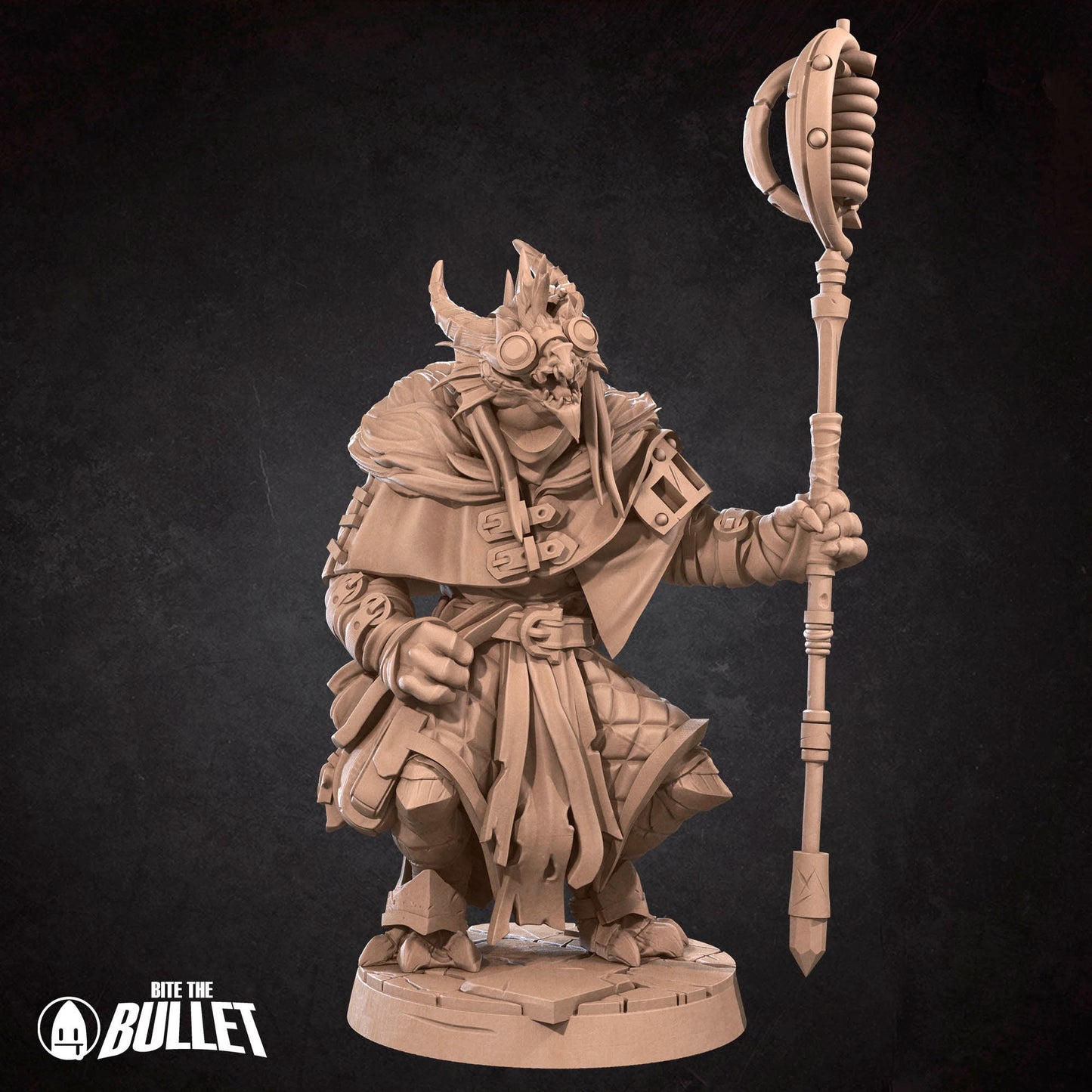 Dragonborn Artificer | Bite The Bullet | 35mm Scale | Resin Printed Tabletop RPG Miniature Figures | DND | 5E