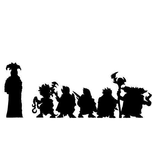 Derro Set | Bite The Bullet | 35mm Scale | Resin Printed Tabletop RPG Miniature Figures | DND | 5E