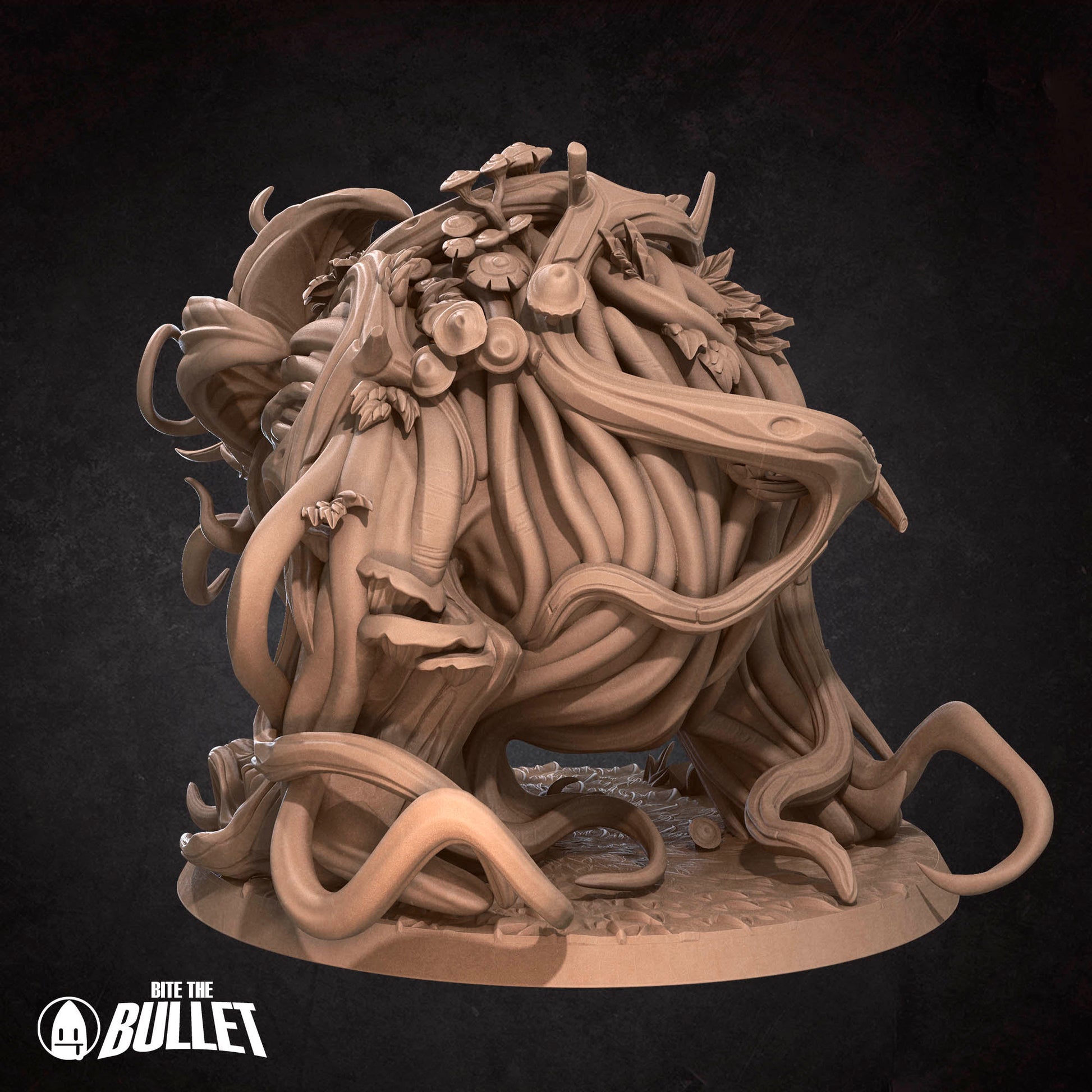 Marshland Shambler | Bite The Bullet | 35mm Scale | Resin Printed Tabletop RPG Miniature Figures | DND | 5E