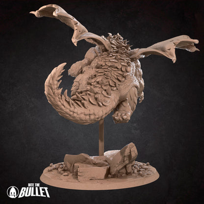 Forge The Chonky Dragon | Bite The Bullet | 35mm Scale | Resin Printed Tabletop RPG Miniature Figures | DND | 5E