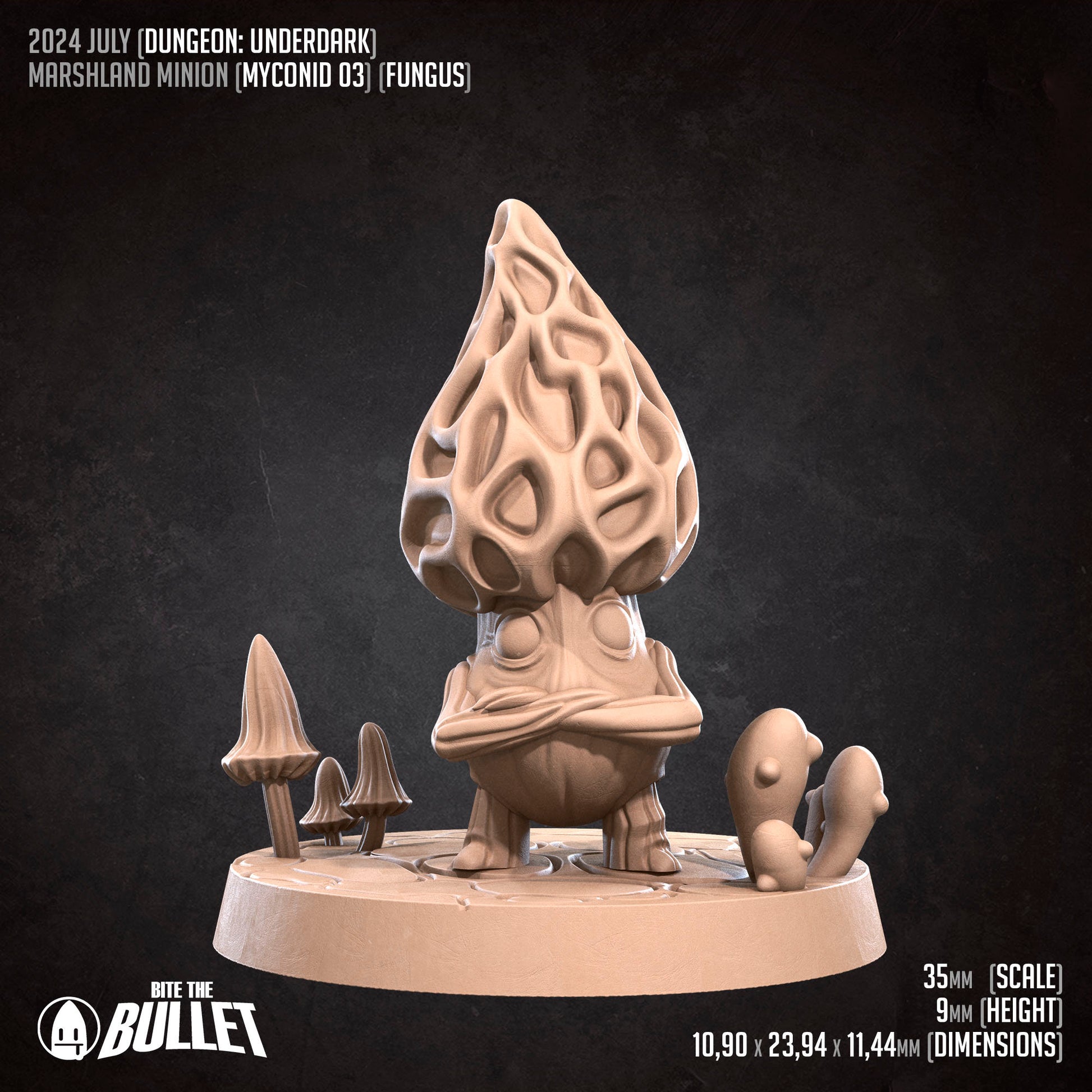 Marshland Minions Set | Bite The Bullet | 35mm Scale | Resin Printed Tabletop RPG Miniature Figures | DND | 5E
