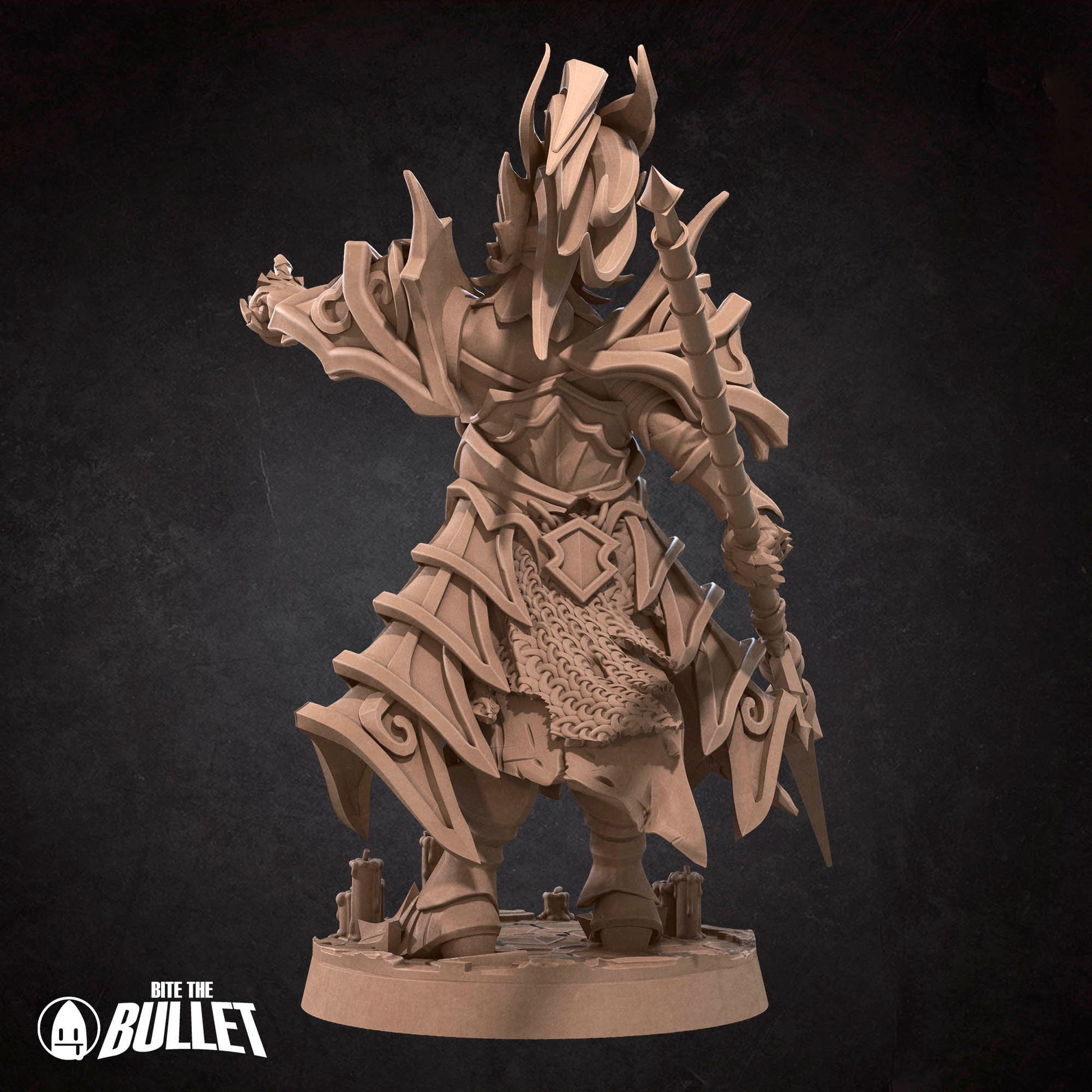 Leo The Dragon Slayer | Bite The Bullet | 35mm Scale | Resin Printed Tabletop RPG Miniature Figures | DND | 5E