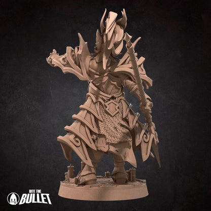 Leo The Dragon Slayer | Bite The Bullet | 35mm Scale | Resin Printed Tabletop RPG Miniature Figures | DND | 5E