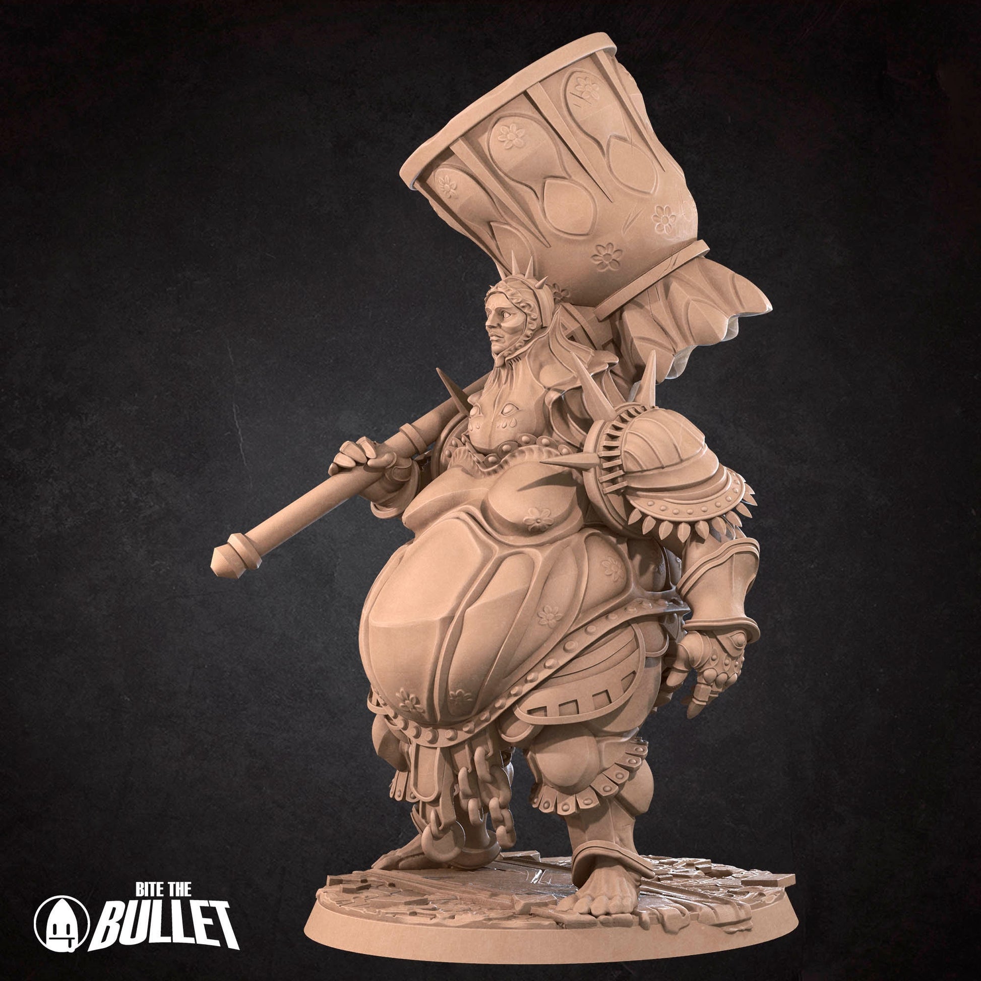 Hannibal The Executioner | Bite The Bullet | 35mm Scale | Resin Printed Tabletop RPG Miniature Figures | DND | 5E