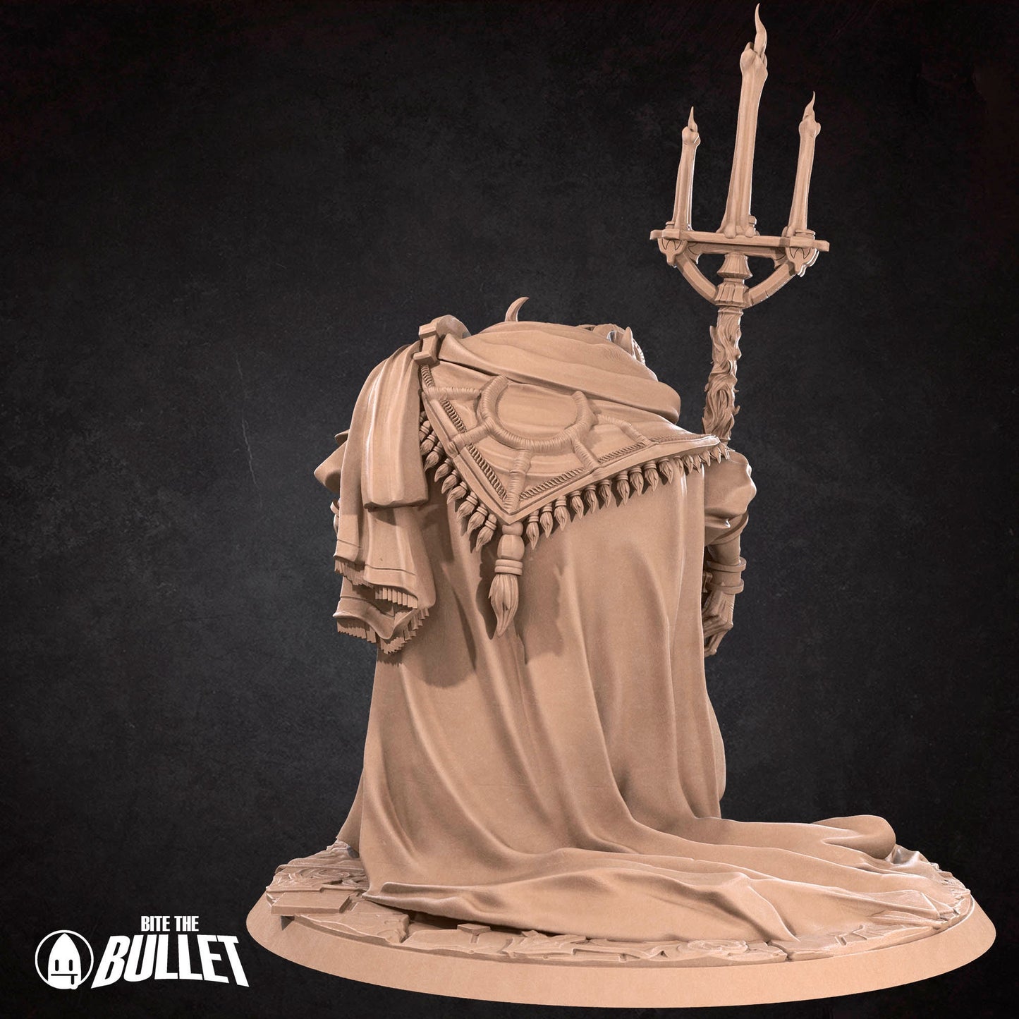 Moe The Lord Of Blood | Bite The Bullet | 35mm Scale | Resin Printed Tabletop RPG Miniature Figures | DND | 5E
