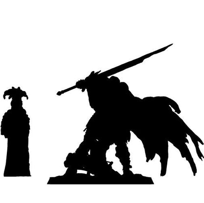 Gabriel The Slave Knight | Bite The Bullet | 35mm Scale | Resin Printed Tabletop RPG Miniature Figures | DND | 5E