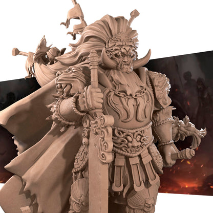 Rayan The Starscourge | Bite The Bullet | 35mm Scale | Resin Printed Tabletop RPG Miniature Figures | DND | 5E