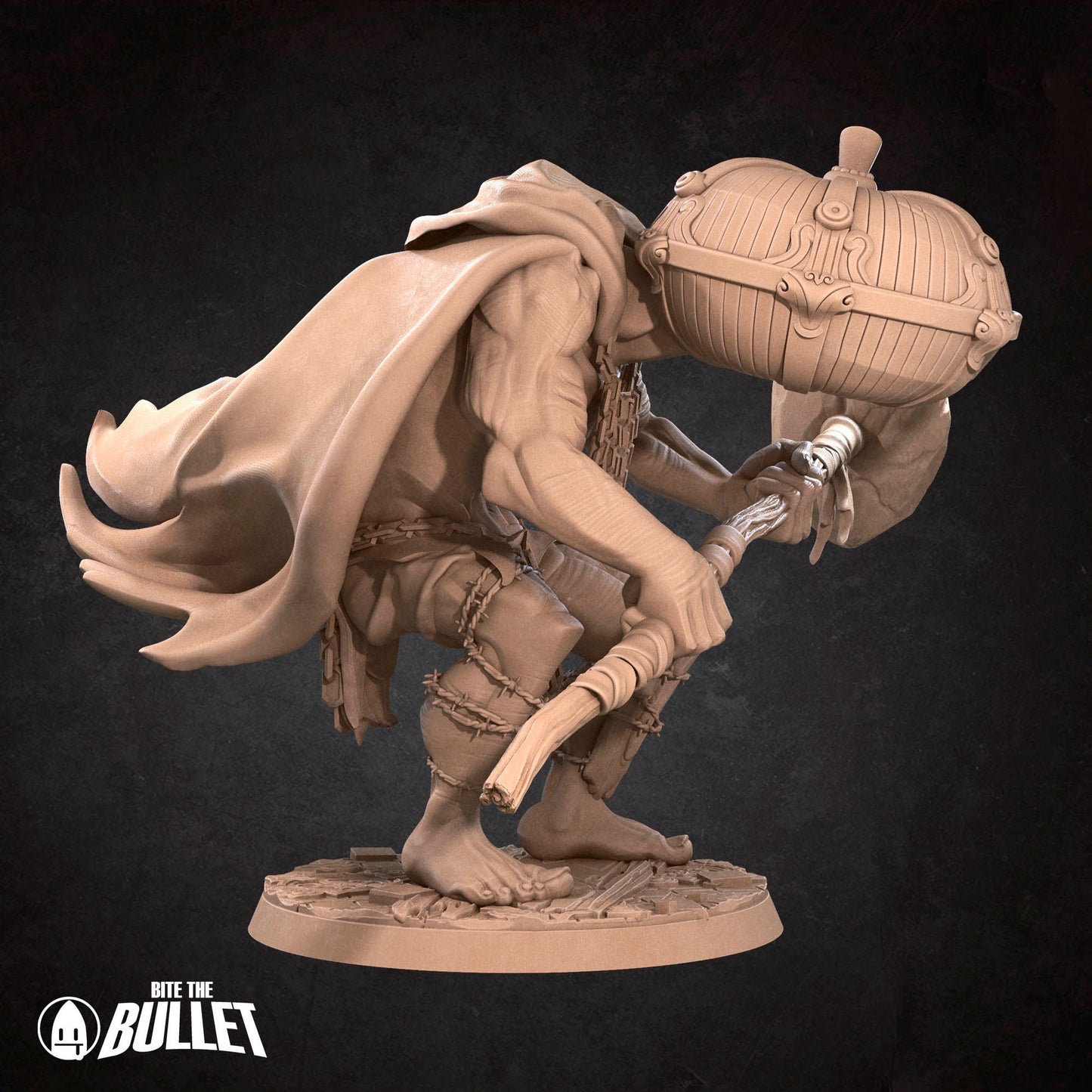 Mad Pumpkin | Bite The Bullet | 35mm Scale | Resin Printed Tabletop RPG Miniature Figures | DND | 5E