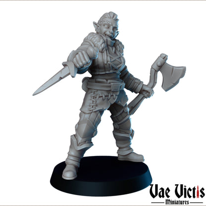 Bandit Ambush Set | Vae Victis Miniatures | 32mm Scale Resin Printed Tabletop RPG Figures for Tabletop Roleplaying or Wargaming