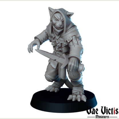 Bandit Ambush Set | Vae Victis Miniatures | 32mm Scale Resin Printed Tabletop RPG Figures for Tabletop Roleplaying or Wargaming