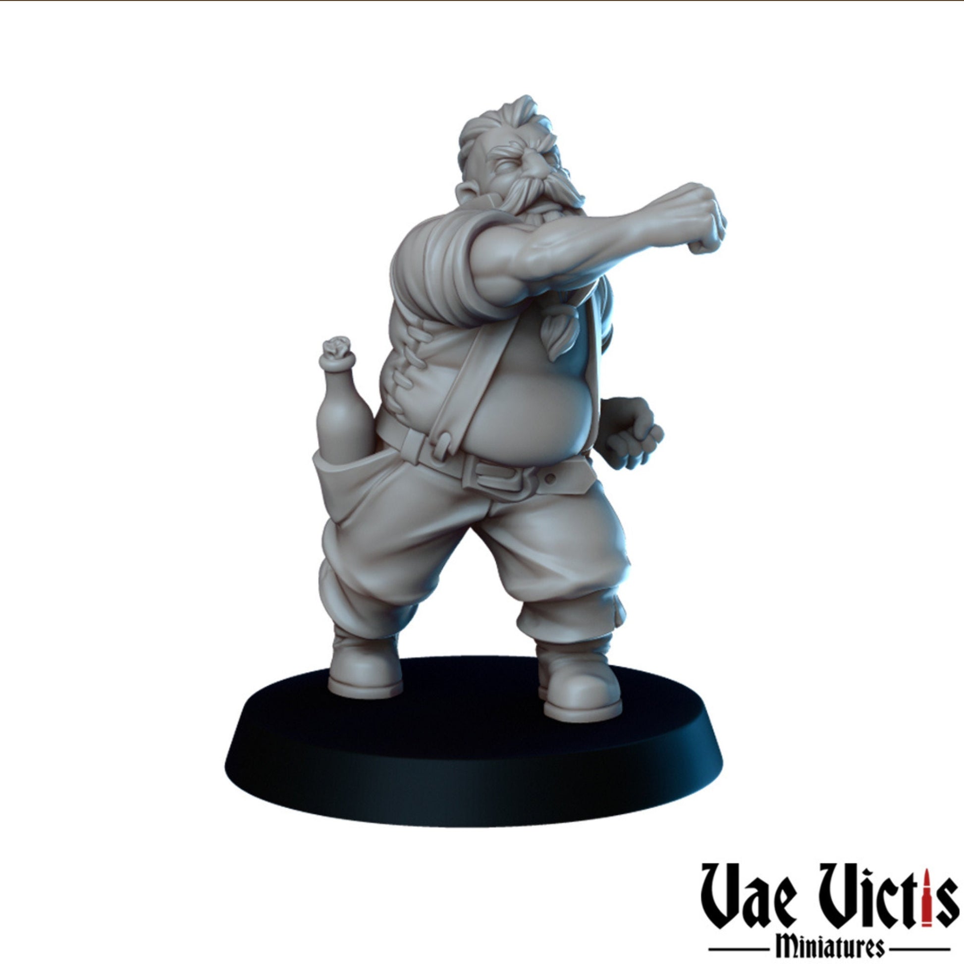 Bar Brawl Set | Vae Victis Miniatures | 32mm Scale Resin Printed Tabletop RPG Figures for Tabletop Roleplaying or Wargaming