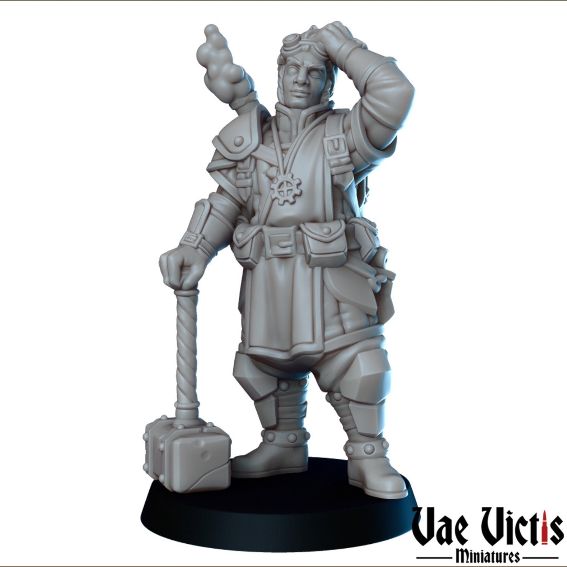 Cleric Priesthood Set | Vae Victis Miniatures | 32mm Scale Resin Printed Tabletop RPG Figures for Tabletop Roleplaying or Wargaming