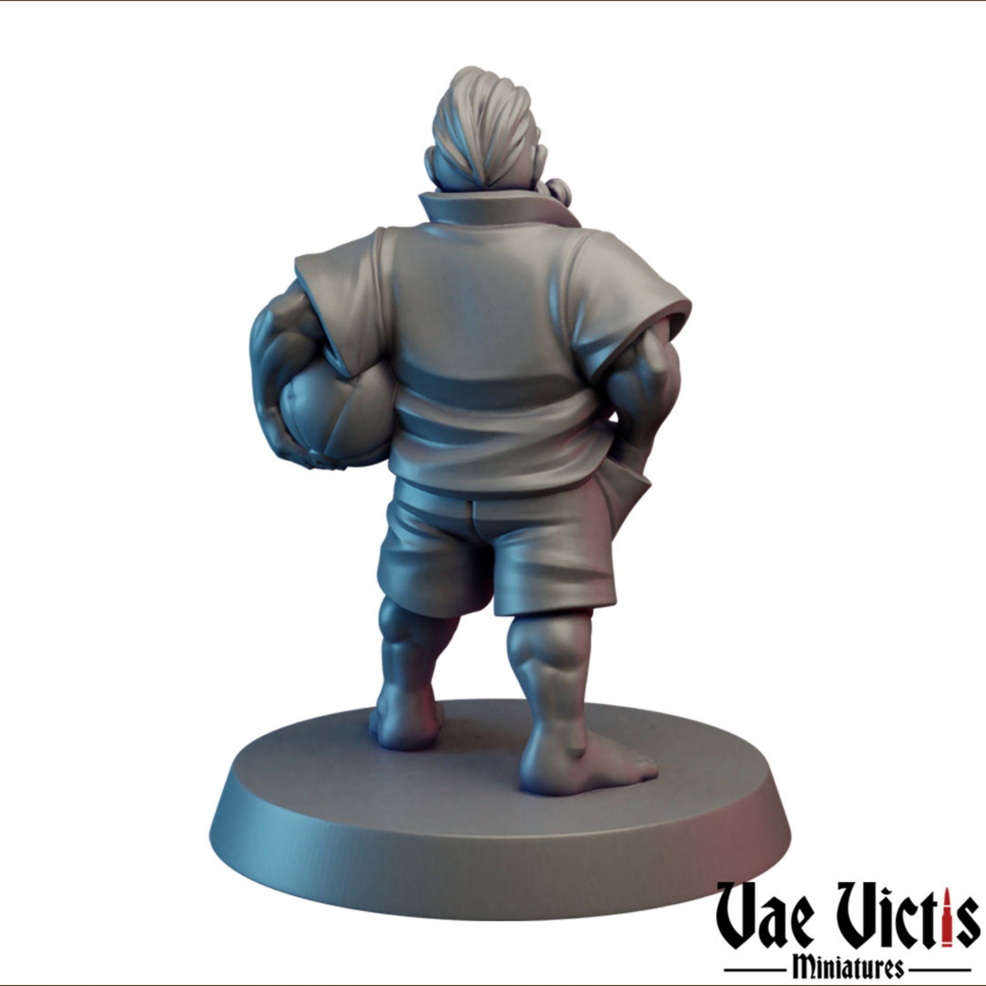 Beach Dwarf | Vae Victis Miniatures | 32mm Scale Resin Printed Tabletop RPG Figures for Tabletop Roleplaying or Wargaming