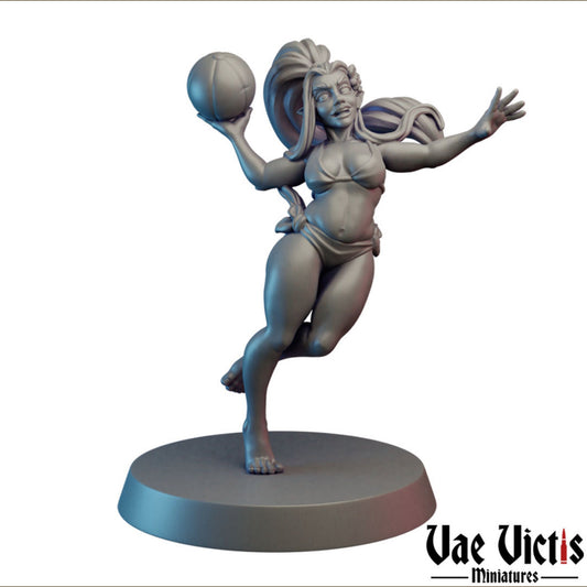 Beach Elf | Vae Victis Miniatures | 32mm Scale Resin Printed Tabletop RPG Figures for Tabletop Roleplaying or Wargaming