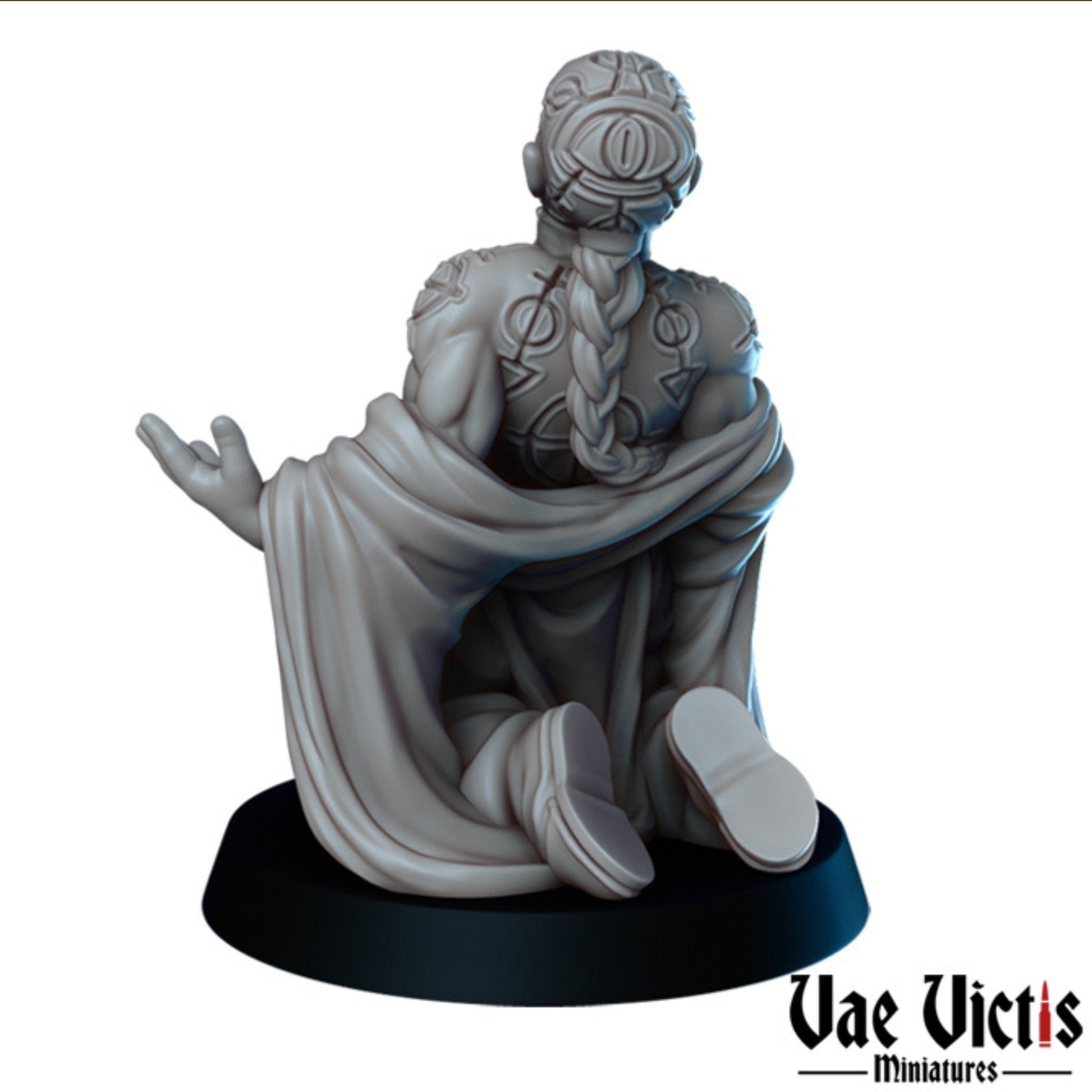 Blood Cultist | Vae Victis Miniatures | 32mm Scale Resin Printed Tabletop RPG Figures for Tabletop Roleplaying or Wargaming