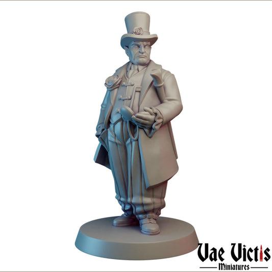 Carnival Owner | Vae Victis Miniatures | 32mm Scale Resin Printed Tabletop RPG Figures for Tabletop Roleplaying or Wargaming