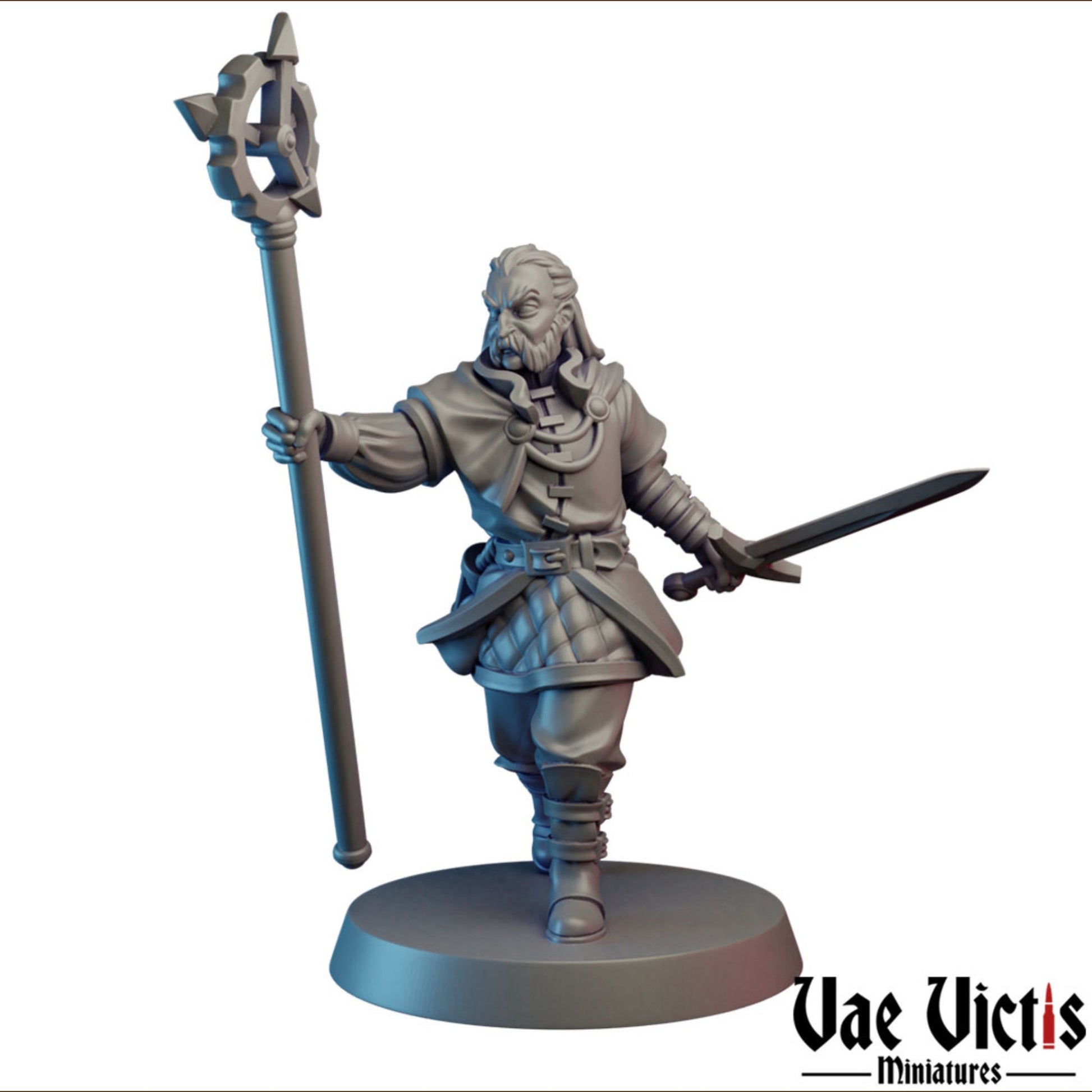 Chronomancer | Vae Victis Miniatures | 32mm Scale Resin Printed Tabletop RPG Figures for Tabletop Roleplaying or Wargaming