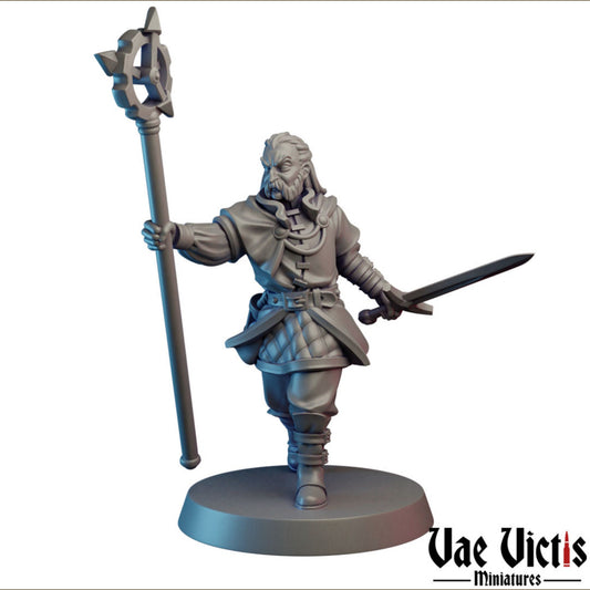 Chronomancer | Vae Victis Miniatures | 32mm Scale Resin Printed Tabletop RPG Figures for Tabletop Roleplaying or Wargaming