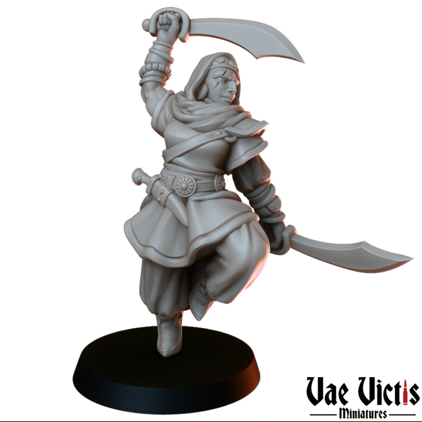 Desert Tribe Set | Vae Victis Miniatures | 32mm Scale Resin Printed Tabletop RPG Figures for Tabletop Roleplaying or Wargaming