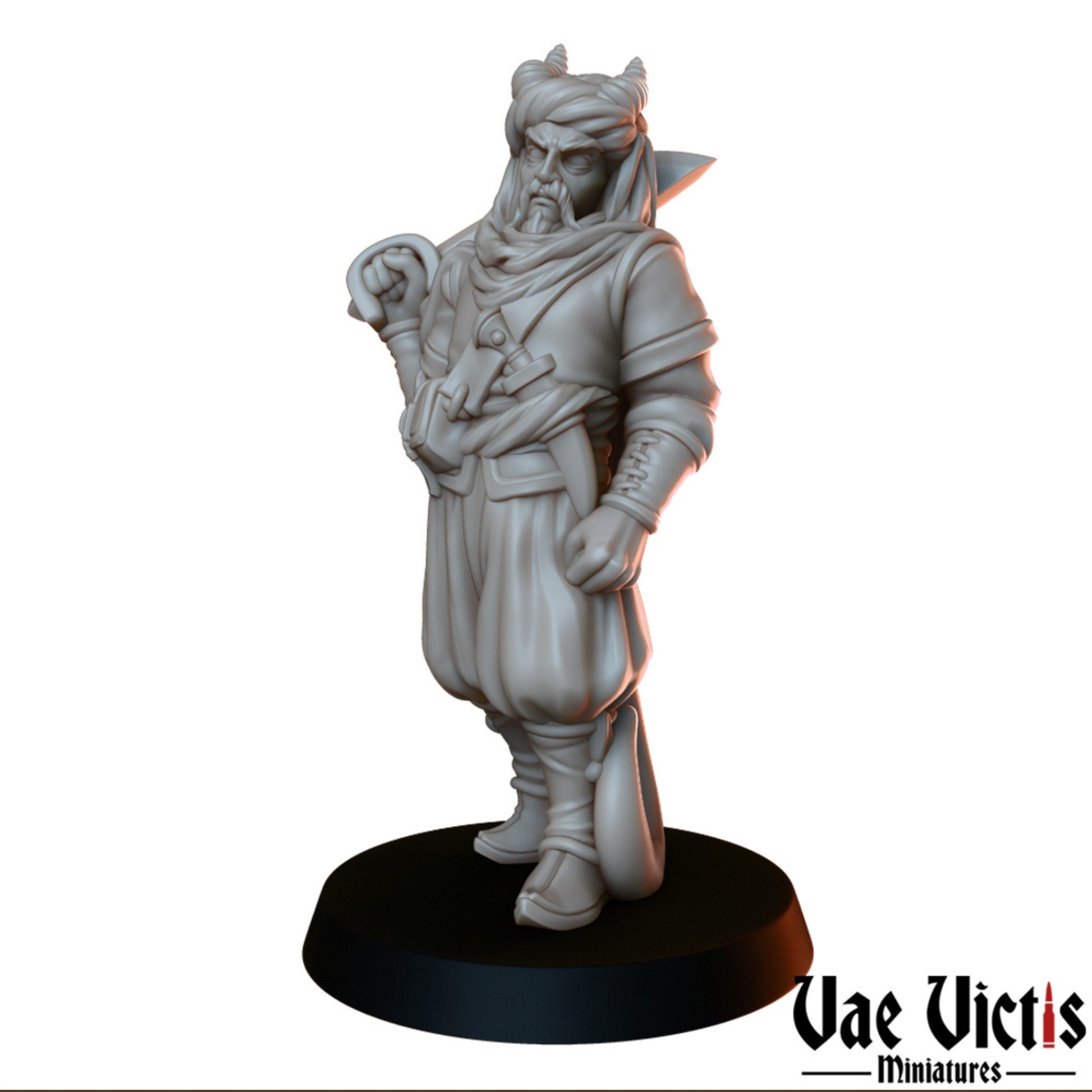 Desert Tribe Set | Vae Victis Miniatures | 32mm Scale Resin Printed Tabletop RPG Figures for Tabletop Roleplaying or Wargaming