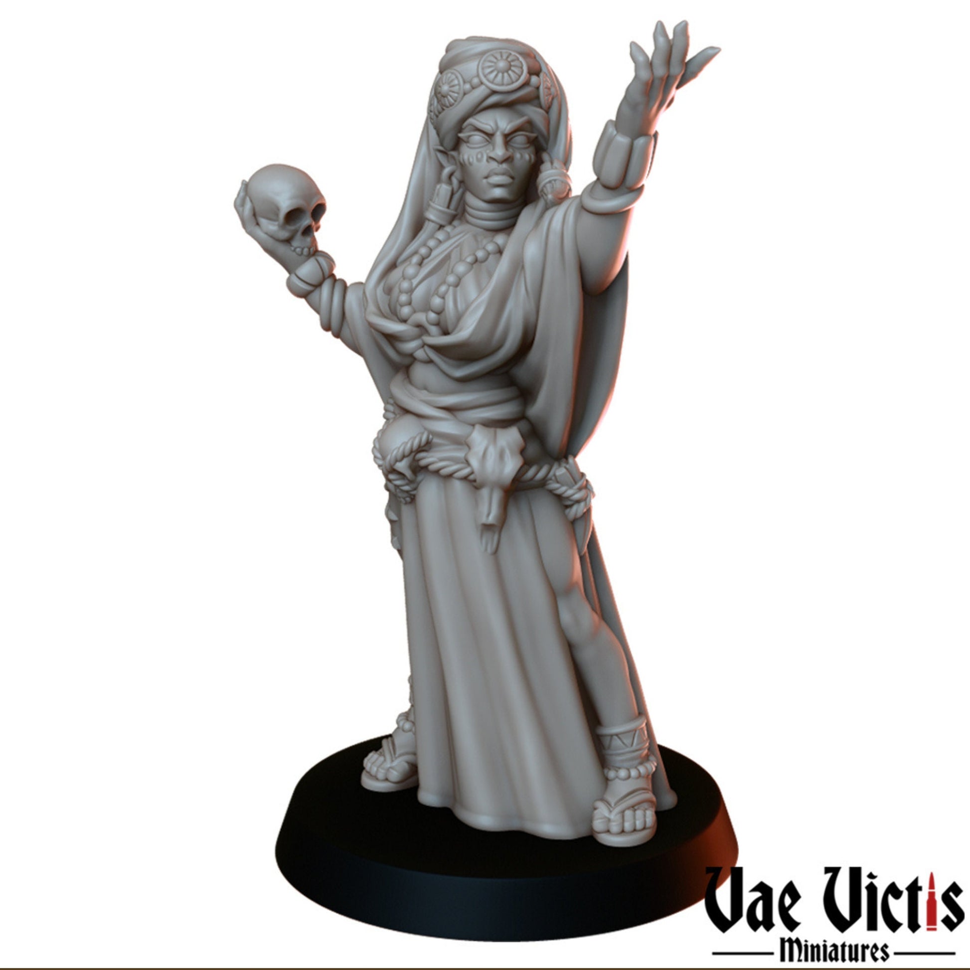 Desert Tribe Set | Vae Victis Miniatures | 32mm Scale Resin Printed Tabletop RPG Figures for Tabletop Roleplaying or Wargaming